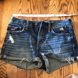 Hollister size 0 Jean shorts